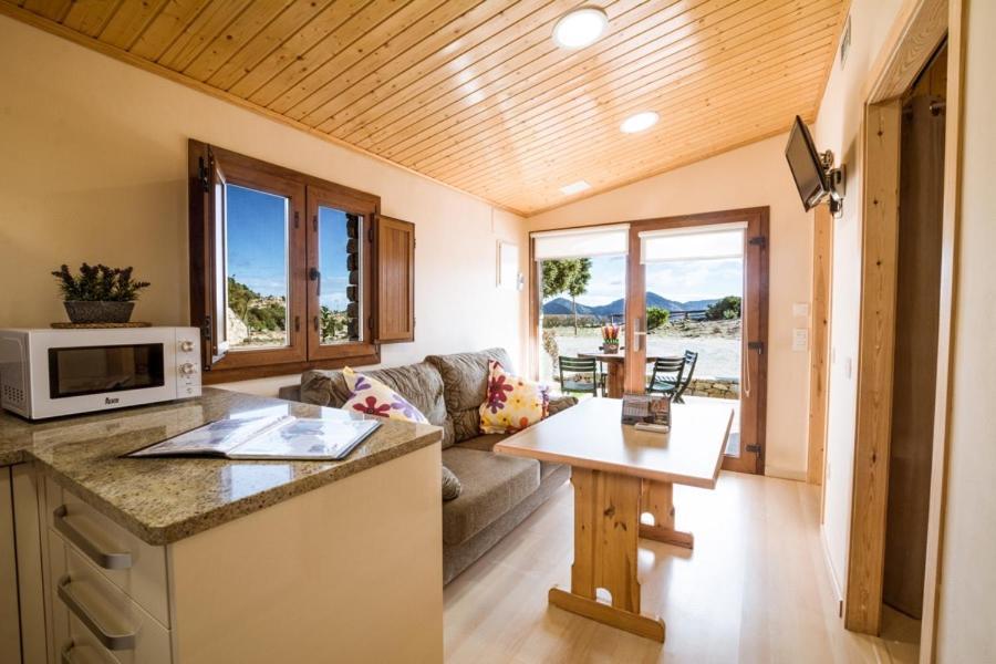 Camping Bungalow Serra De Prades Resort Vilanova de Prades Екстериор снимка
