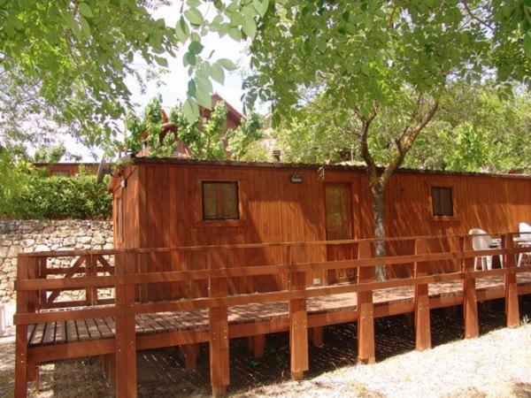Camping Bungalow Serra De Prades Resort Vilanova de Prades Екстериор снимка