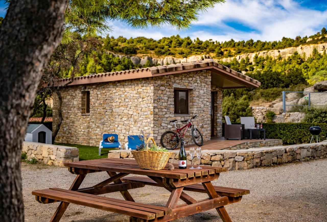 Camping Bungalow Serra De Prades Resort Vilanova de Prades Екстериор снимка